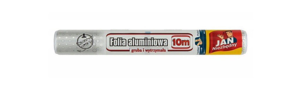 Jan Niezbędny Folia aluminiowa 10 m gruba