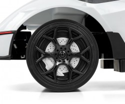 Milly Mally Lamborghini Essenza Sc v12 white jeżdzik z rączką