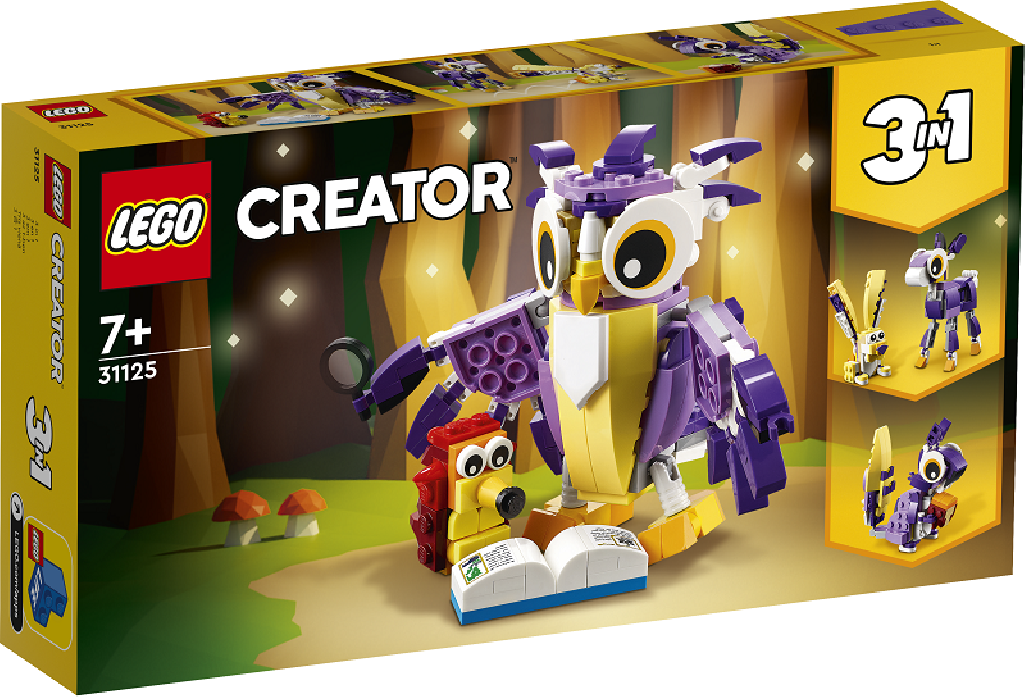 LEGO Creator Fantastyczne leśne stworzenia 31125