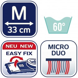 Nakładka na mopa Leifheit Clean Twist Ergo Micro Duo M 52123