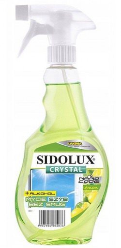 Sidolux Płyn do mycia szyb i luster 500 ml Lemon