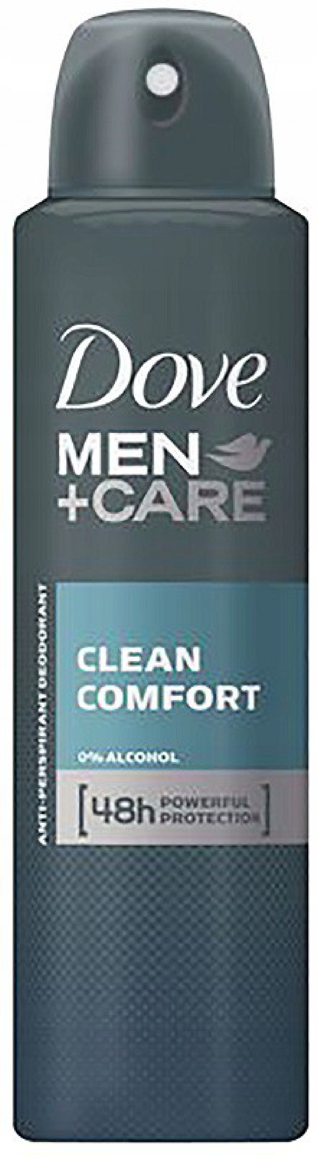 Dove Atyprespirant męski w areozolu Clean Comfort 150 ml