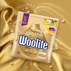 Woolite Pro-Care z keratyną Kapsułki do ubrań białych i kolorowych 33 szt.