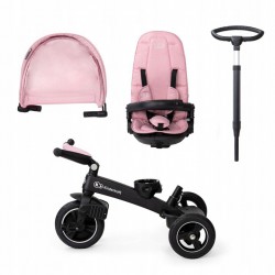 Rowerek trójkołowy Kinderkraft Easytwist Mauvelous Pink