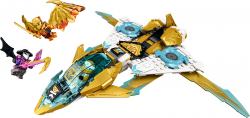 LEGO Ninjago Złoty smoczy odrzutowiec Zane’a 71770