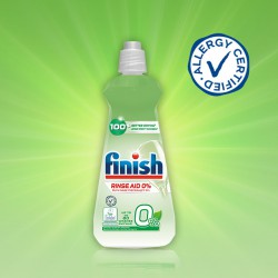 FINISH 0% Zero Płyn nabłyszczacz do zmywarki 400ml