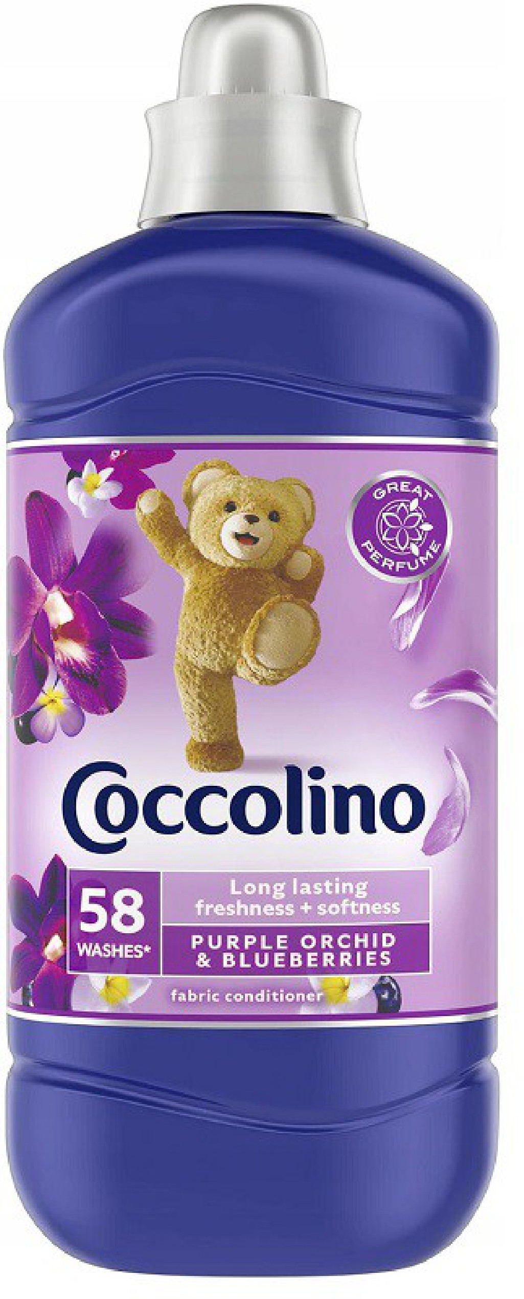 Coccolino Creations Purple Orchid & Blueberries Płyn do płukania tkanin 1,45l