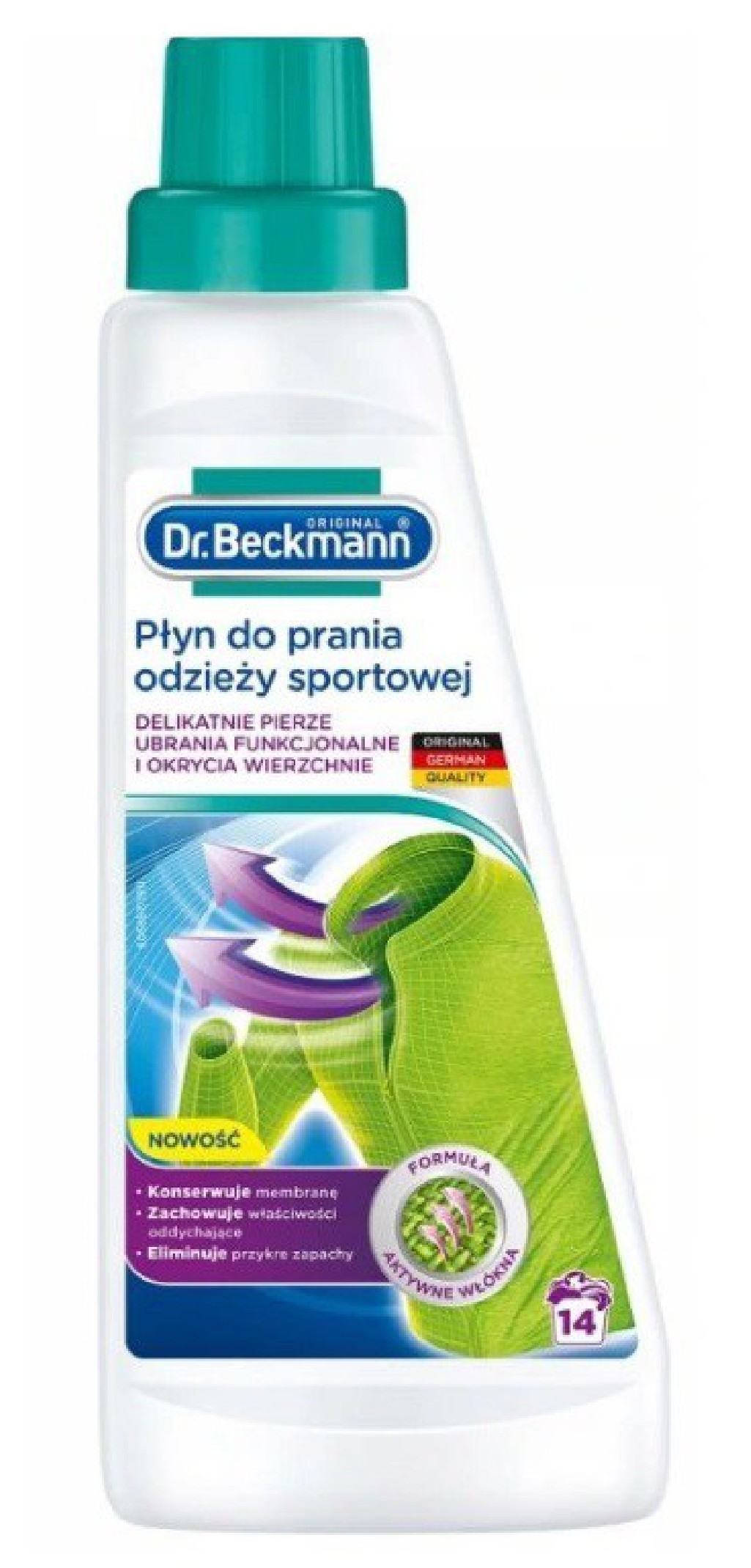 Dr. Beckmann Płyn do prania odzieży sportowej 500 ml