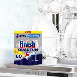 Finish Quantum Kapsułki do zmywarki 60 szt cytrynowe