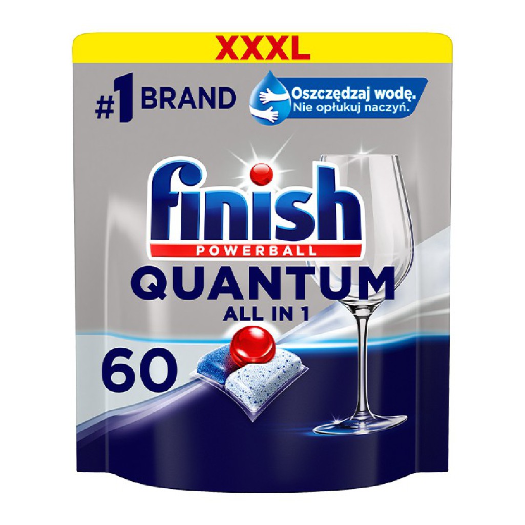 Finish Quantum Kapsułki do zmywarki 60 szt regularne