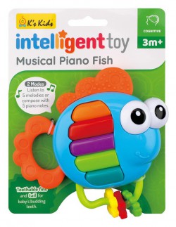 Ks Kids Zabawka muzyczna Pianino rybka