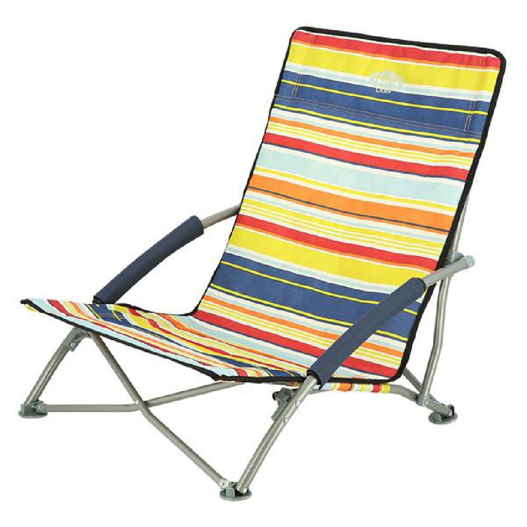 Krzesło plażowe Nils NC3035 tęczowe