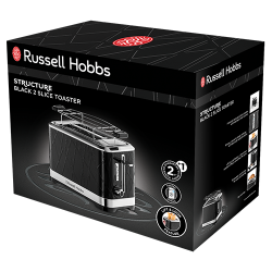 Toster Russell Hobbs Black Structure 28091-56