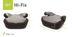 4Baby fotelik boster podstawka z Isofix HI-FIX (22-36 KG) turqus
