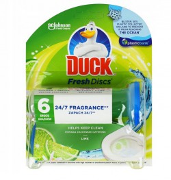 Duck Fresh Discs Żelowe krążki z aplikatorem do toalety Lime