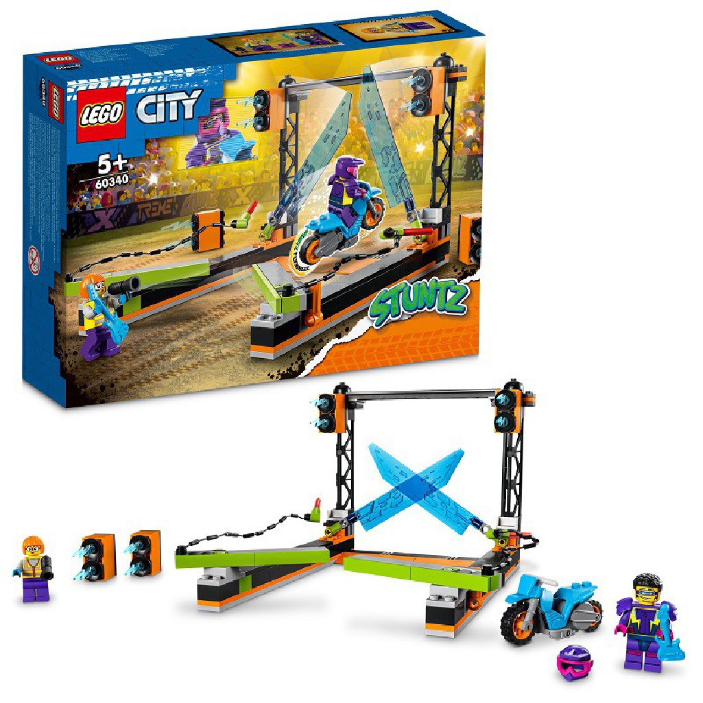 LEGO City Wyzwanie kaskaderskie: ostrze 60340