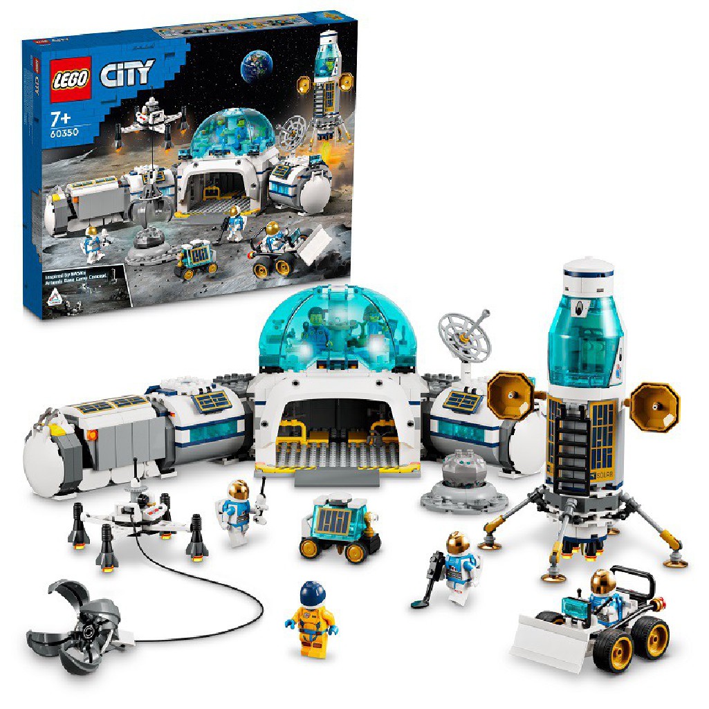 LEGO City Stacja badawcza na Księżycu 60350