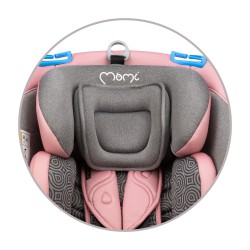 Fotelik samochodowy Momi Tordi różowy 0-36 kg
