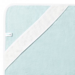 BabyOno Ręcznik z kapturkiem NATURAL BAMBOO 85x85cm niebieski
