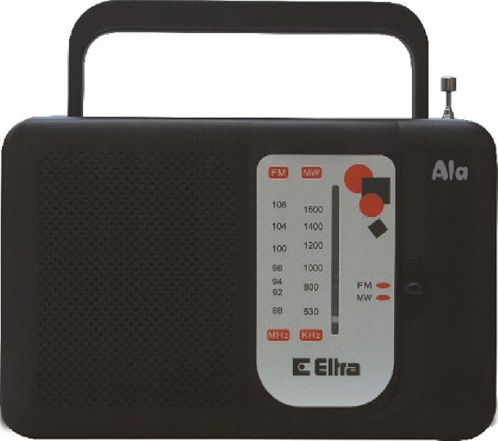 Eltra Ala radio czarne 
