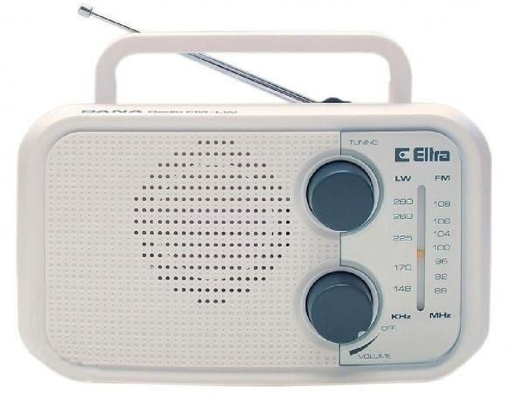 Eltra Dana 206 radio białe