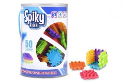 Spiky klocki konstrukcyjne 50 elementów