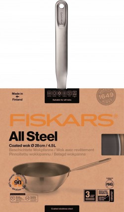 Wok Fiskars All Steel 1064747