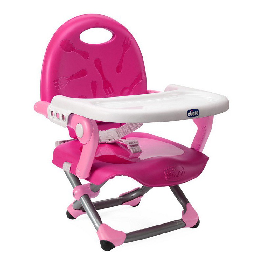 Chicco Pocket Snack krzesełko turystyczne kompaktowe pink