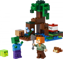 Lego Minecraft Przygoda na mokradłach 21240