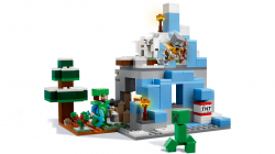 Lego Minecraft Ośnieżone szczyty 21243
