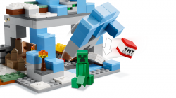 Lego Minecraft Ośnieżone szczyty 21243