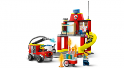 Lego City Remiza strażacka i wóz strażacki 60375