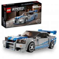 Lego Speed Nissan Skyline GT-R (R34) z filmu „Za szybcy, za wściekli” 76917