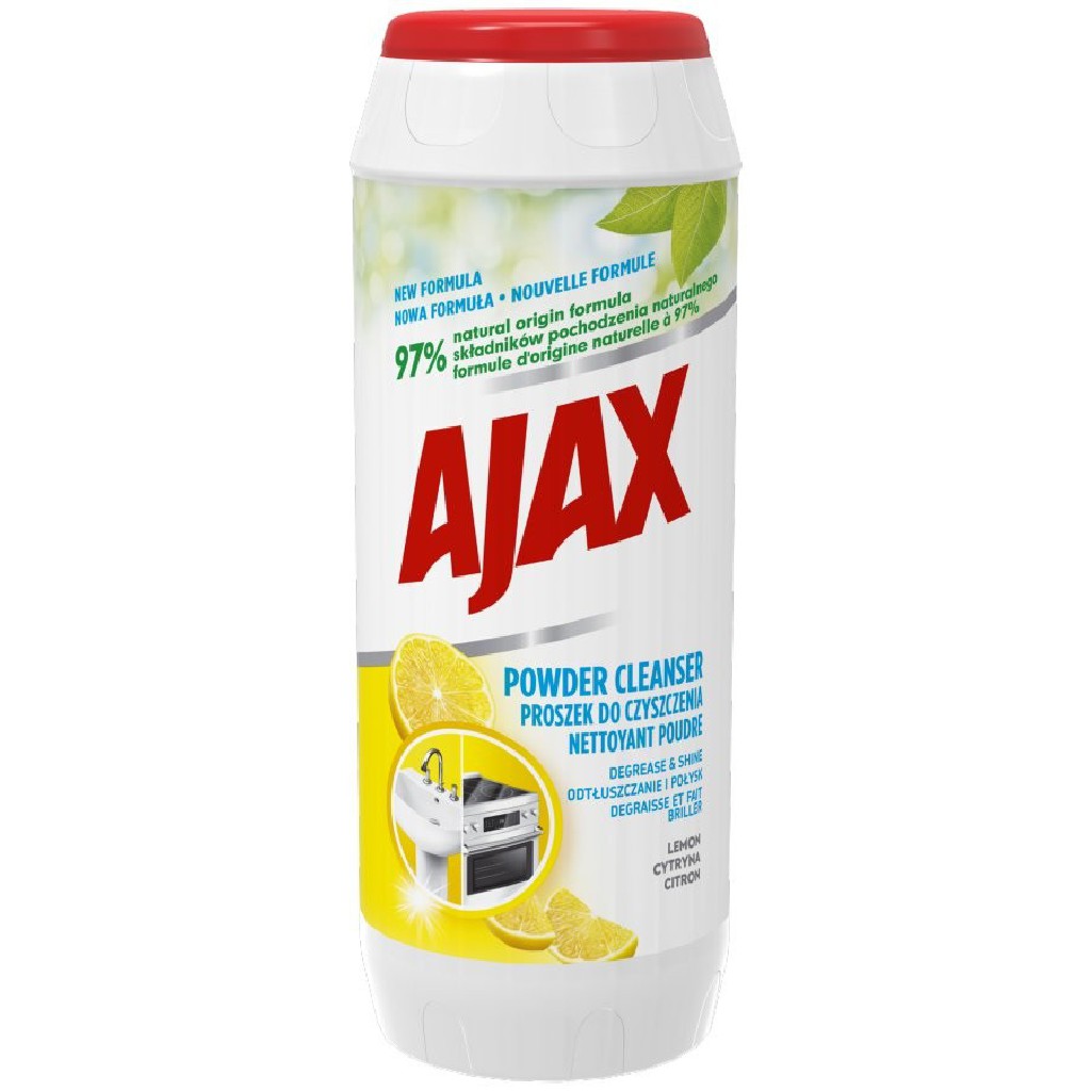 Ajax Proszek do czyszczenia 450 g cytrynowy