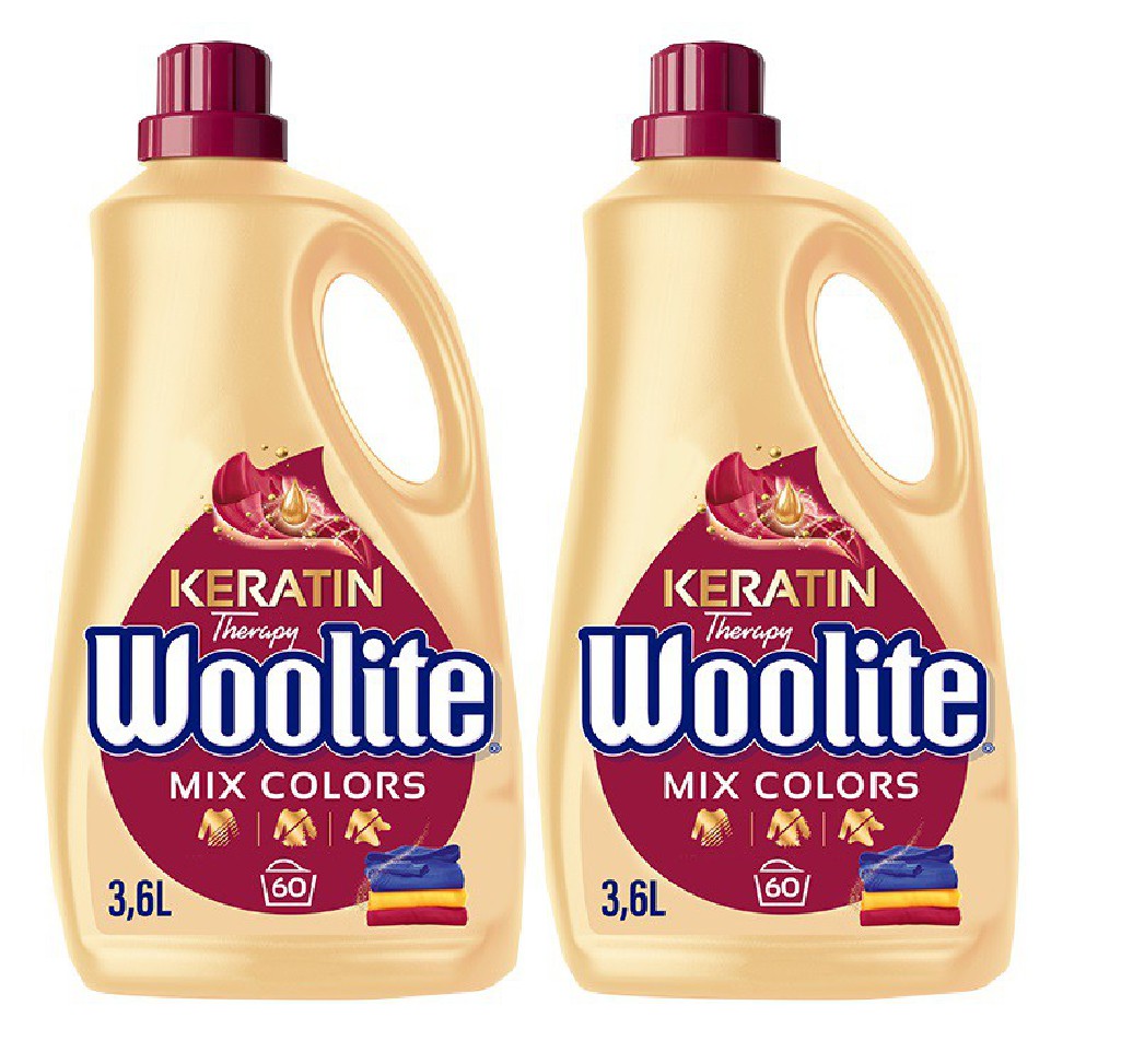 Woolite Color płyn do prania tkanin kolorowych 3,6 l x2