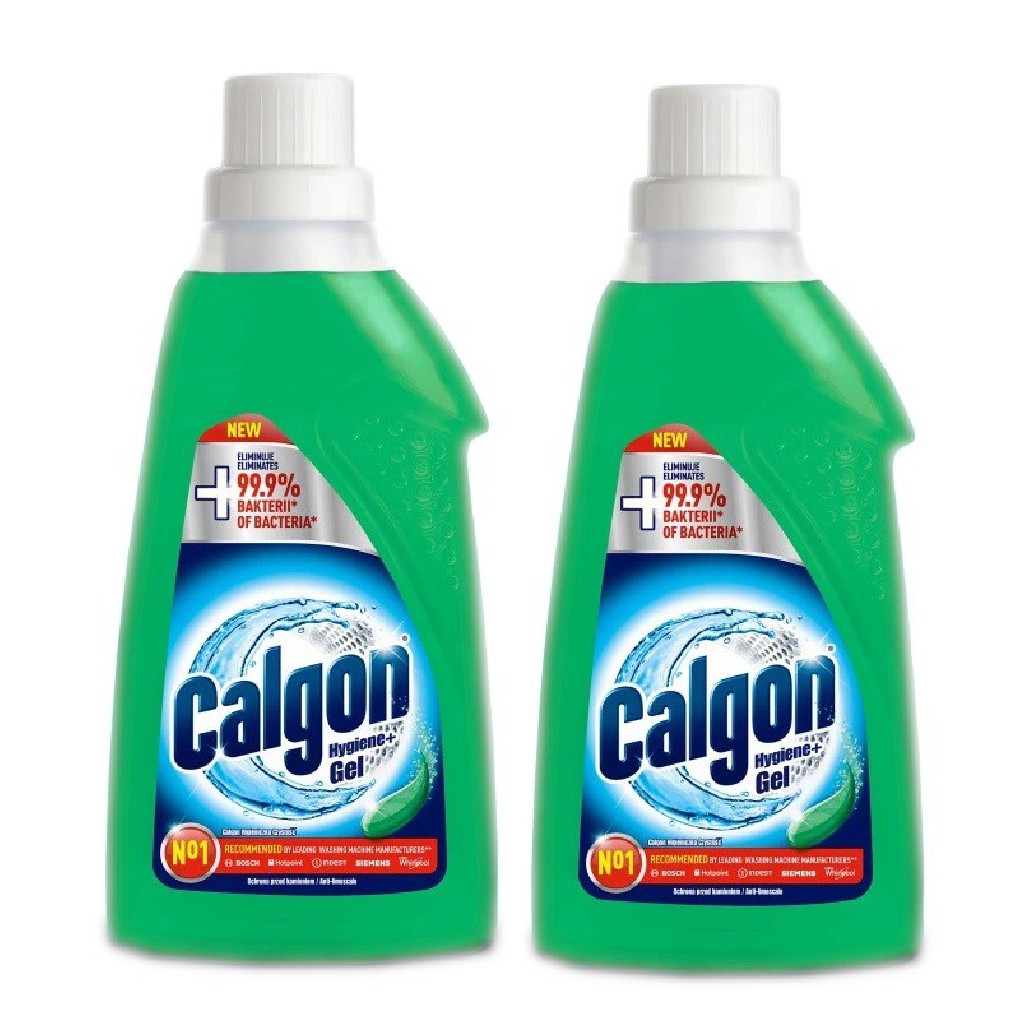 Calgon Hygiene Gel odkamieniacz do pralki w żelu 750 ml x2
