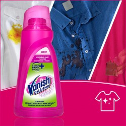 Vanish Hygiene dezynfekujący antybakteryjny odplamiacz do tkanin 1,4l  x4