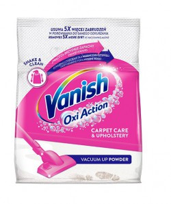 Vanish proszek 650 g + spray 500ml + szampon pranie ręczne 500 ml do dywanów