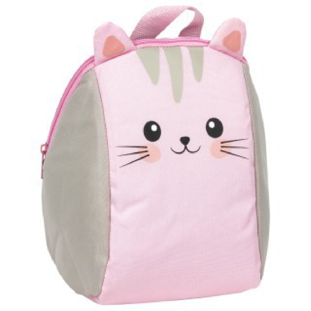Derform plecak przedszkolny wycieczkowy kotek pink