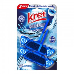 Kret kostka do WC Color Power 2x40g Arctic Water
