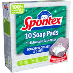 Czyściki nasączane Spontex Soap Pads 10 szt.