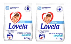 Lovela Baby Proszek do prania białych tkanin 4,1 kg x2