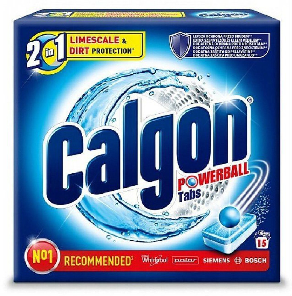 Calgon Powerball  odkamieniacz w tabletkach 15 szt.