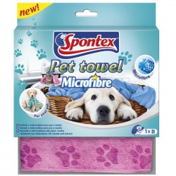 Ściereczka dla psów i kotów Spontex Pet Towel Microfibre 1 szt.