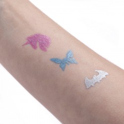 Kidea Markery do robienia tatuażu z szablonami 3 kolory