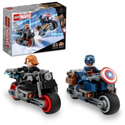 LEGO Marvel Motocykle Czarnej Wdowy i Kapitana Ameryki 76260