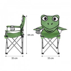 Krzesło turystyczne Nils NC3007 Frog