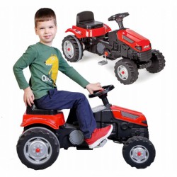 Pilsan Traktor XXL na pedały czerwony jeździk