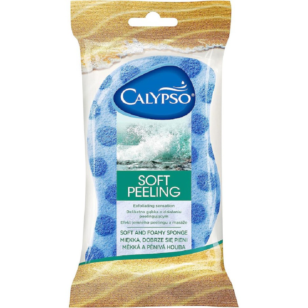 Gąbka do peelingu delikatnego Calypso Soft Peeling