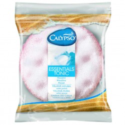 Gąbka do masażu 2w1 Calypso Essentials Tonic różowa